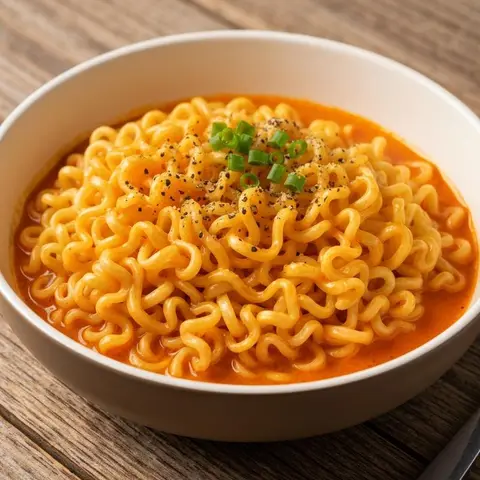 마늘마요 라면