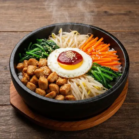 닭 안심 비빔밥