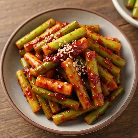 마늘쫑 비빔장
