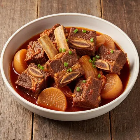 묵은지 갈비찜