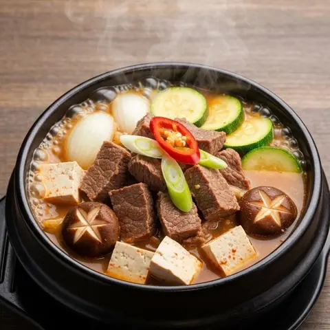 감칠맛 된장찌개