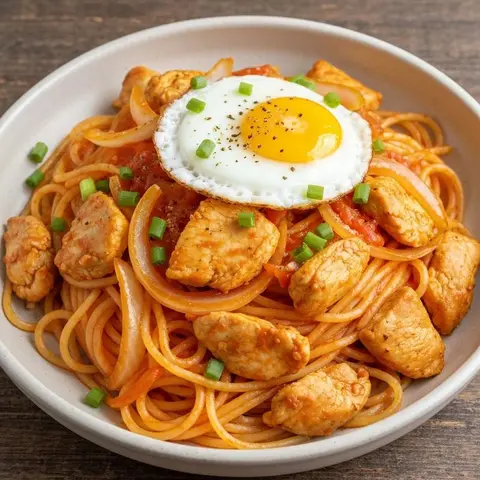닭가슴살 토마토 스파게티