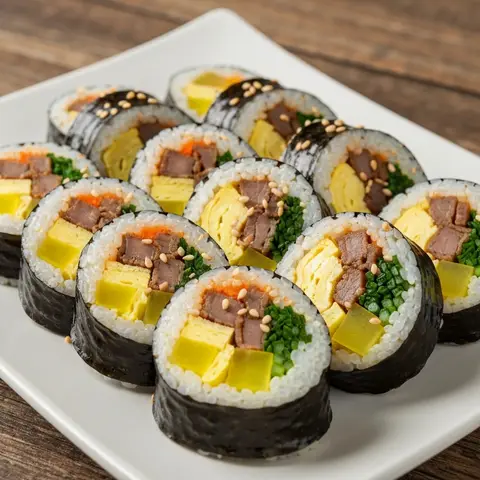 떡갈비 김밥