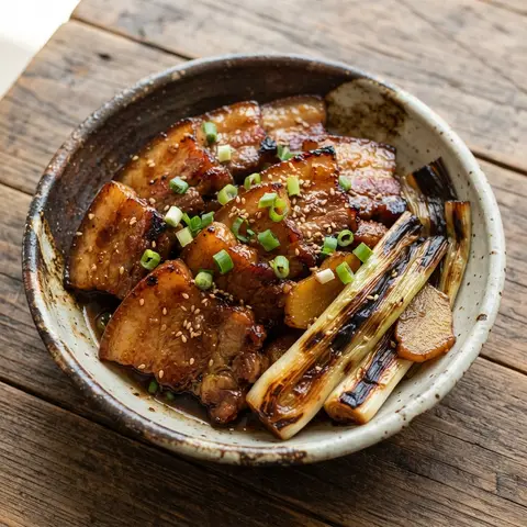 생강간장 통삼겹조림