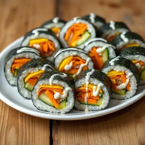 스팸 마요 김밥