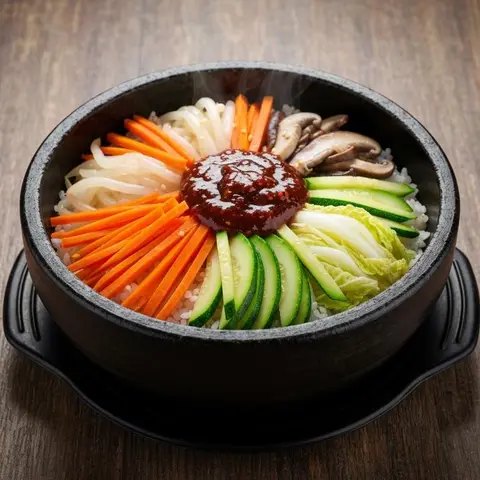 고추간장 비빔밥