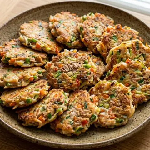 참치 야채전