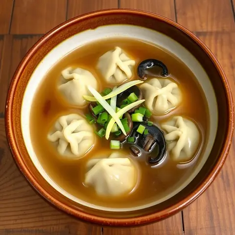 만둣국