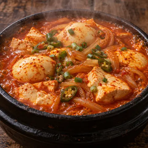 순두부 계란조림