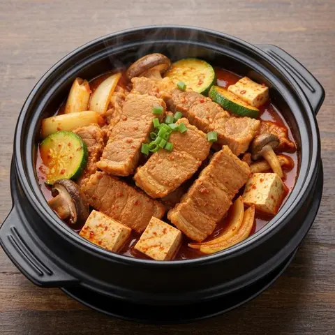 강된장 짜글이
