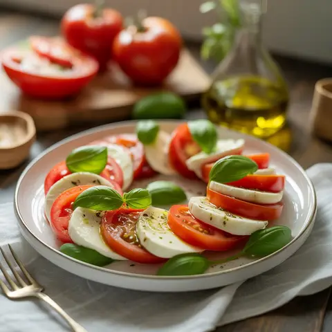 토마토 모짜렐라 샐러드