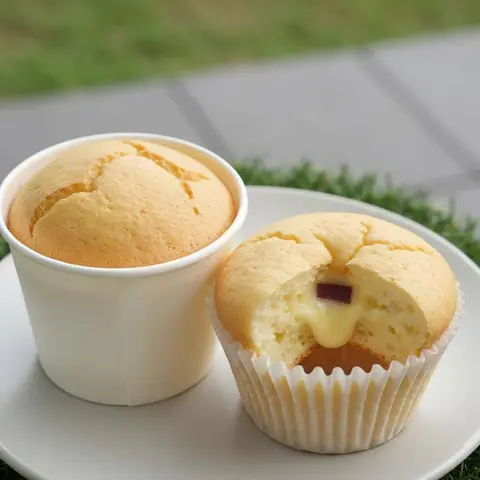 전자레인지 종이컵빵