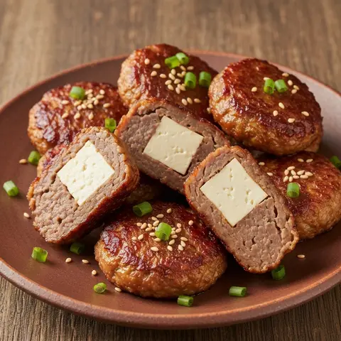 떡갈비 두부구이