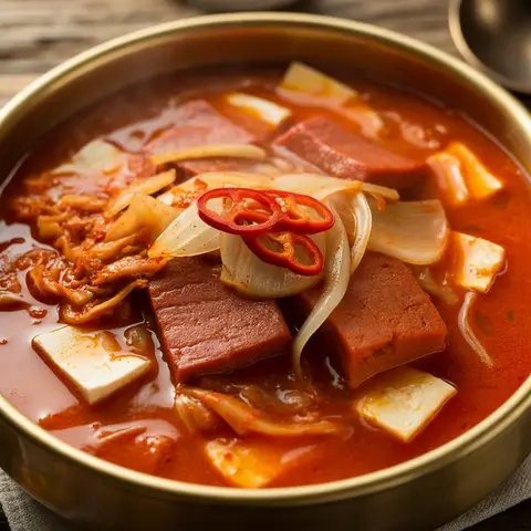 스팸김치찌개