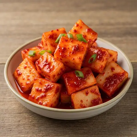 콜라비 깍두기