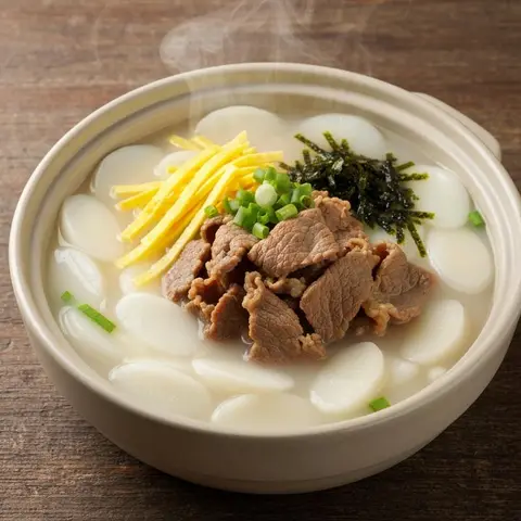소고기 사골 떡국