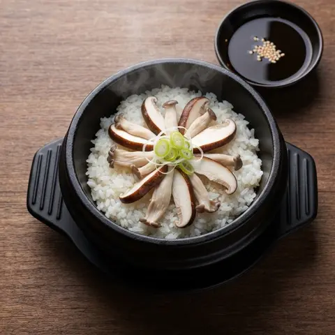 버섯 솥밥