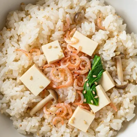 밥새우순두부밥