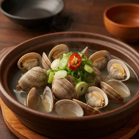 바지락 술찜