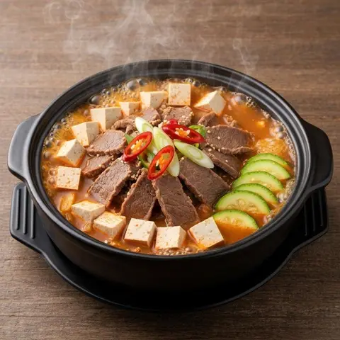 차돌박이 된장찌개