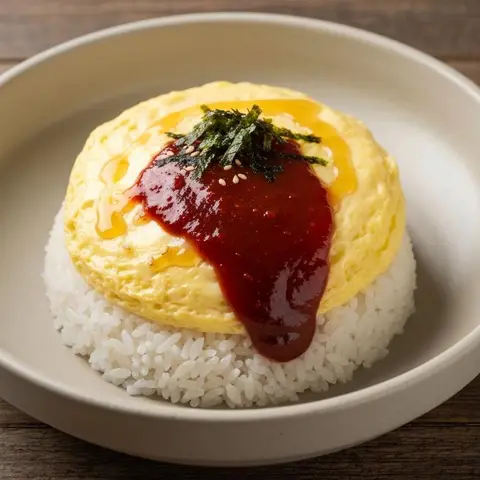 계란찜 비빔밥