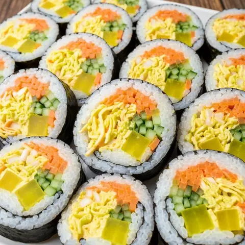 상큼 샐러드 김밥