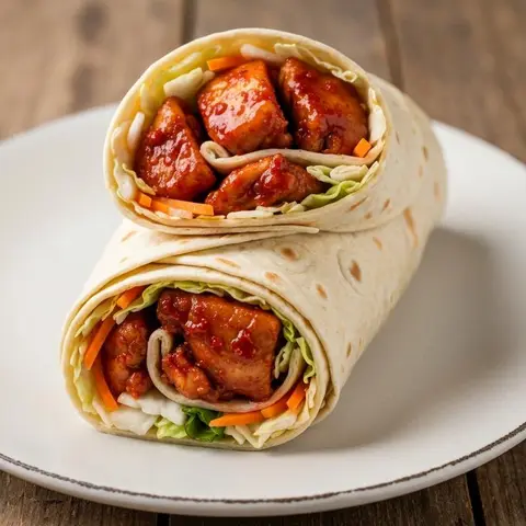 매콤 닭갈비 또띠야 랩