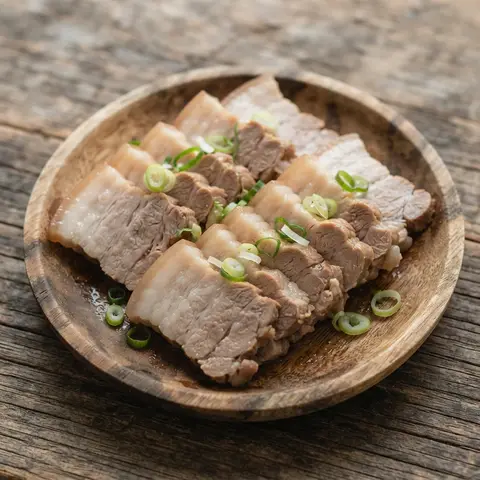 통오겹살 찜수육