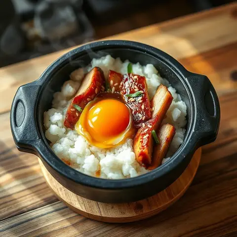 항정살 솥밥