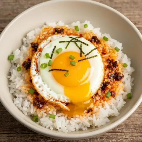 라유 계란밥