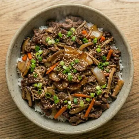 불고기 덮밥