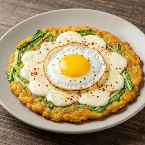 양배추 계란 치즈전