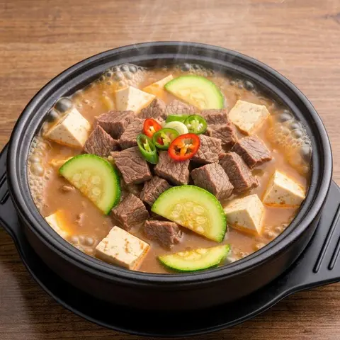 청국장찌개