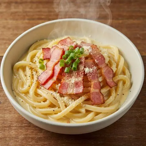 카르보나라 우동