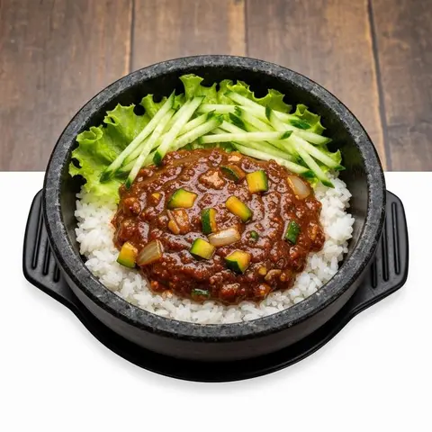 강된장 비빔밥