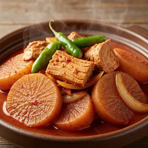 참치 무조림
