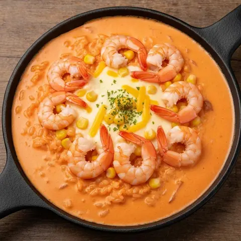 야매 새우로제리조또