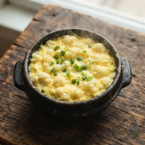 콜리플라워 달걀찜