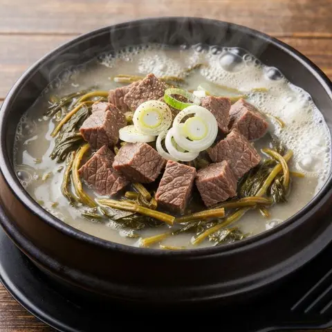 들깨 시래기국