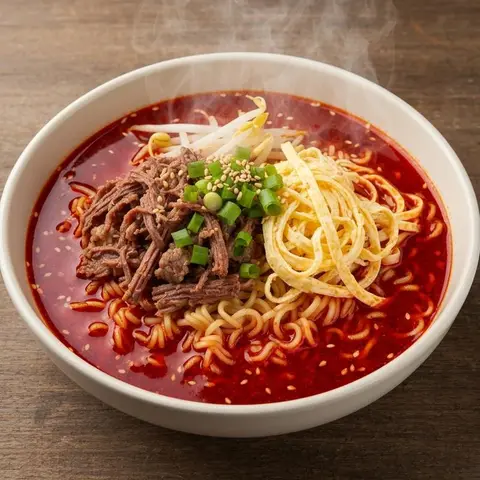 육개장 라면