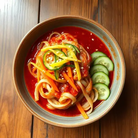 곤약 매콤 비빔국수