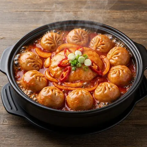 왕만두 짜글이