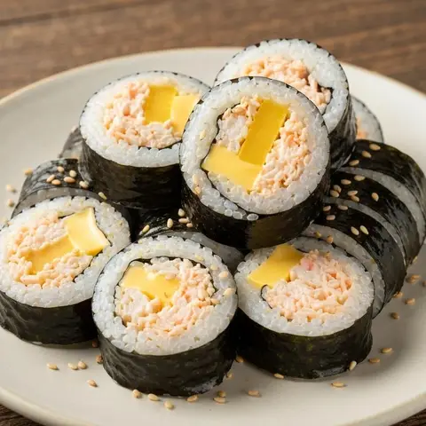 진미채 김밥
