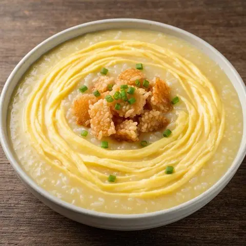 누룽지 계란죽