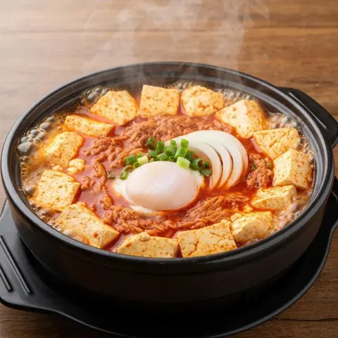 전자레인지 순두부 나베