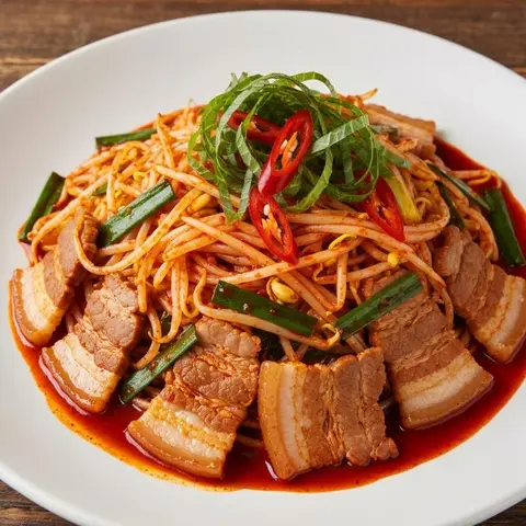 깻잎 콩나물불고기
