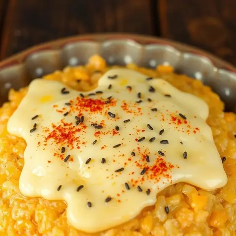 누룽지 치즈 안주