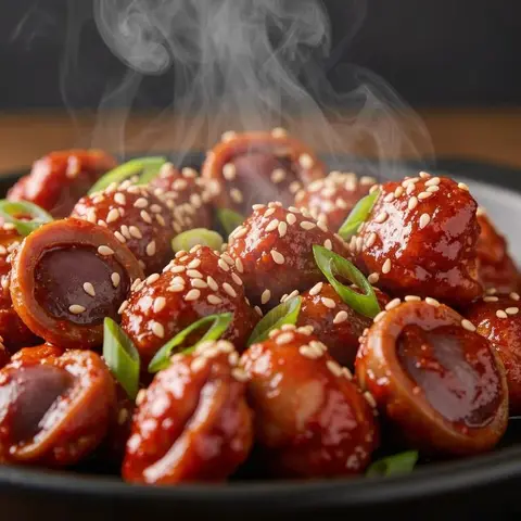 매콤 닭똥집 볶음
