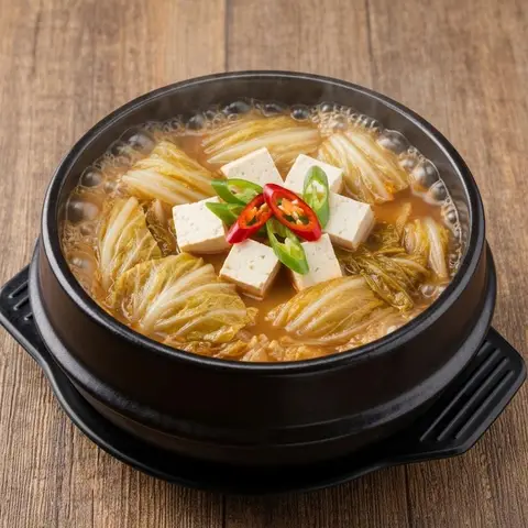 봄동 된장국