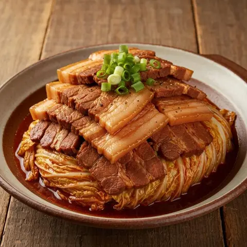 양배추 삼겹살찜